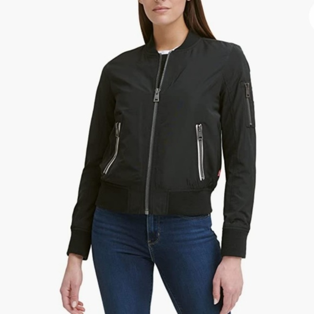 Levi’s | Black Women’s Bomber Jacket